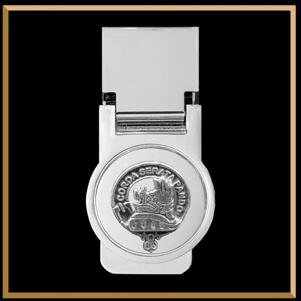 Lockhart Scottish Clan Crest Money Clip
