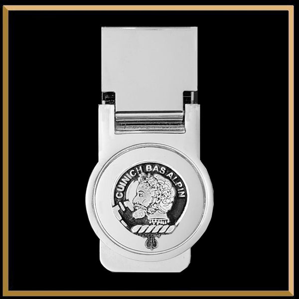 MacAlpine Scottish Clan Crest Money Clip