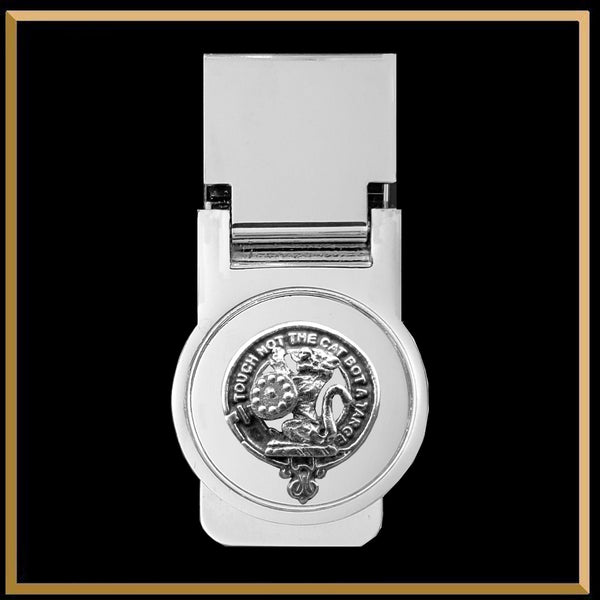MacBain Scottish Clan Crest Money Clip
