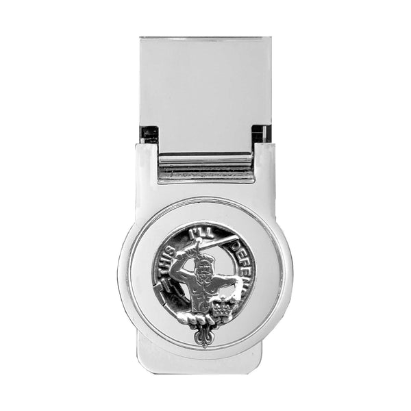MacFarlane Scottish Clan Crest Money Clip
