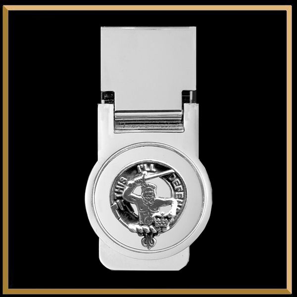 MacFarlane Scottish Clan Crest Money Clip