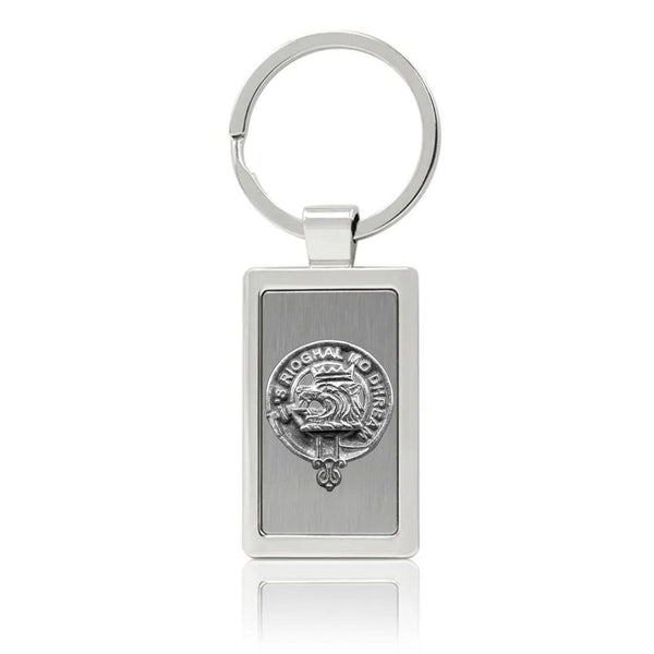 MacGregor Clan Crest Stainless Steel Key Ring