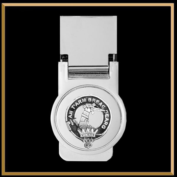 MacQuarrie Scottish Clan Crest Money Clip