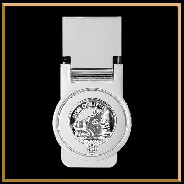 MacTavish Scottish Clan Crest Money Clip