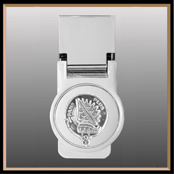 Marr Scottish Clan Crest Money Clip