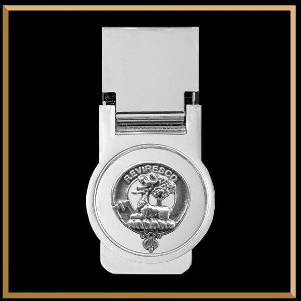 Maxwell Scottish Clan Crest Money Clip
