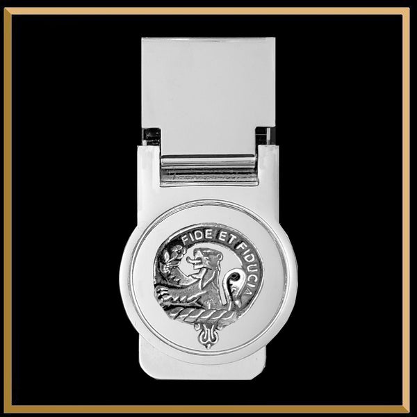 Primrose Scottish Clan Crest Money Clip
