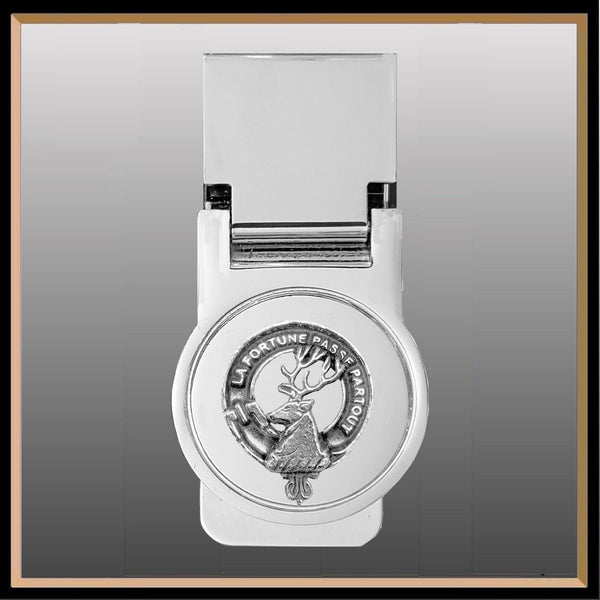 Rollo Scottish Clan Crest Money Clip