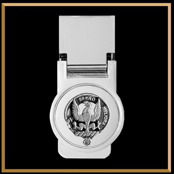 Sandilands Scottish Clan Crest Money Clip