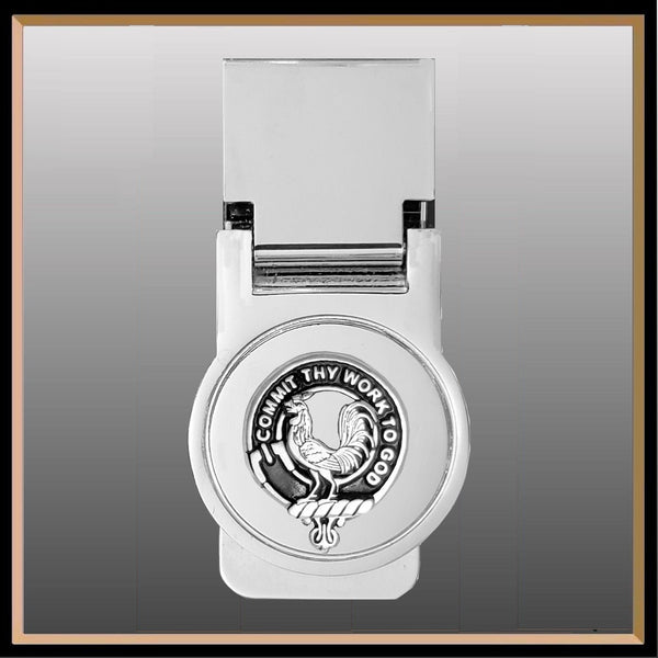 Sinclair Scottish Clan Crest Money Clip
