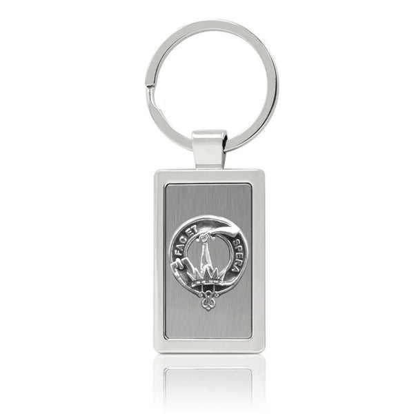 Matheson Clan Crest Stainless Steel Key Ring