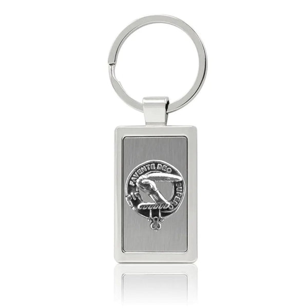 Mitchell Clan Crest Stainless Steel Key Ring