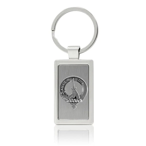 Muirhead Clan Crest Stainless Steel Key Ring