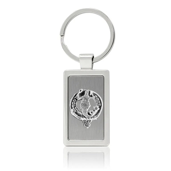 Murray Mermaid Clan Crest Stainless Steel Key Ring