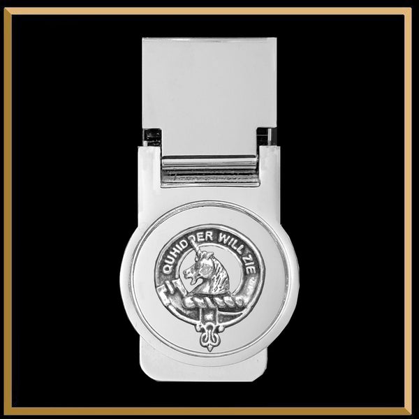 Stewart (Appin) Scottish Clan Crest Money Clip