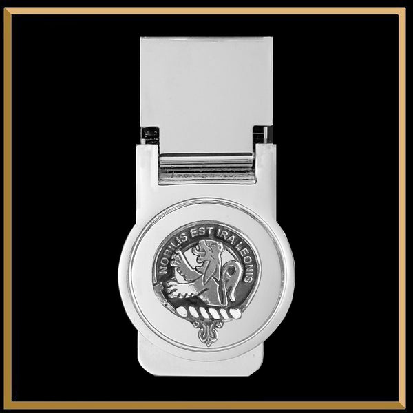 Stuart Scottish Clan Crest Money Clip