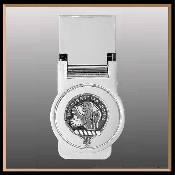 Stuart Scottish Clan Crest Money Clip