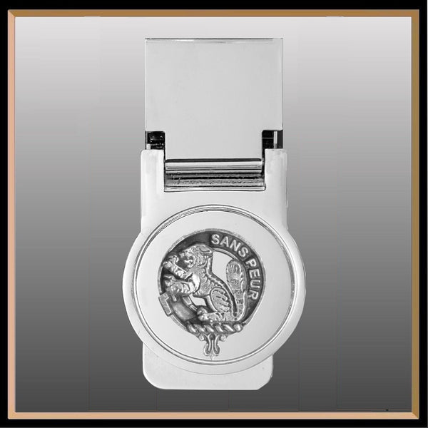 Sutherland Scottish Clan Crest Money Clip