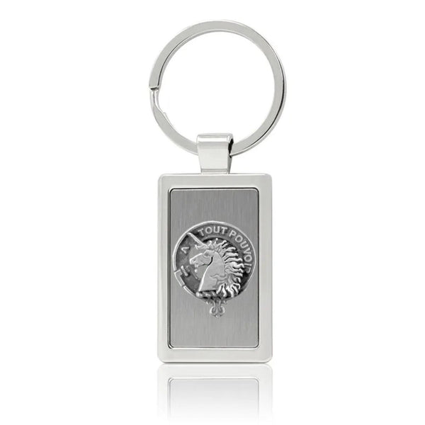 Oliphant Clan Crest Stainless Steel Key Ring