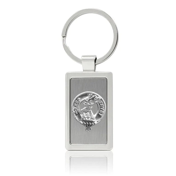 Sempill Clan Crest Stainless Steel Key Ring