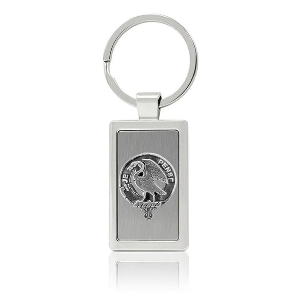 Wemyss Clan Crest Stainless Steel Key Ring