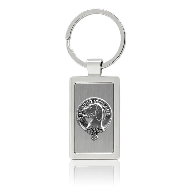 Wilson Clan Crest Stainless Steel Key Ring