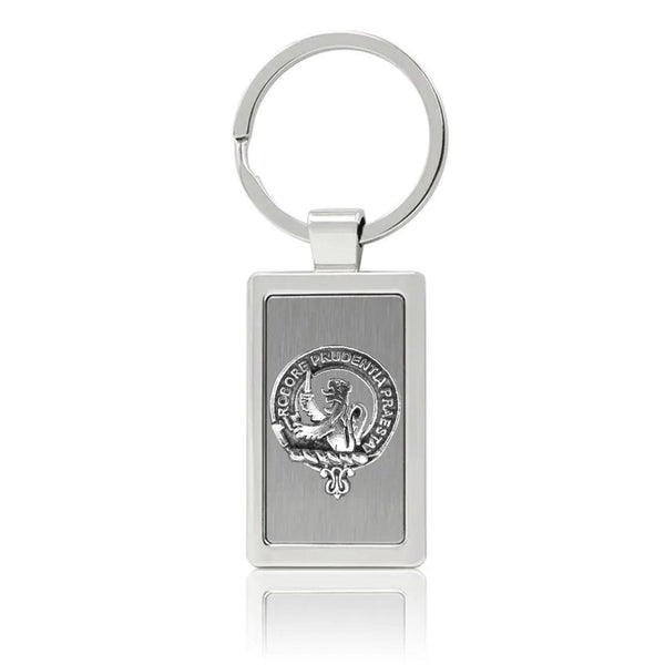 Young Clan Crest Stainless Steel Key Ring