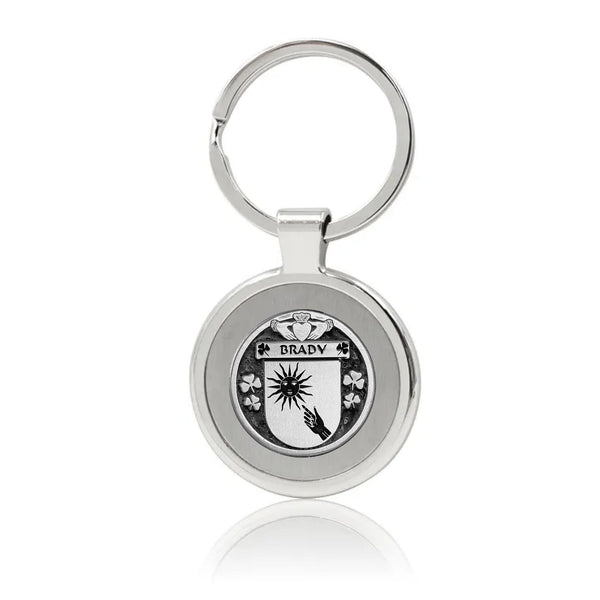 Brady Irish Stainless Steel Key Ring