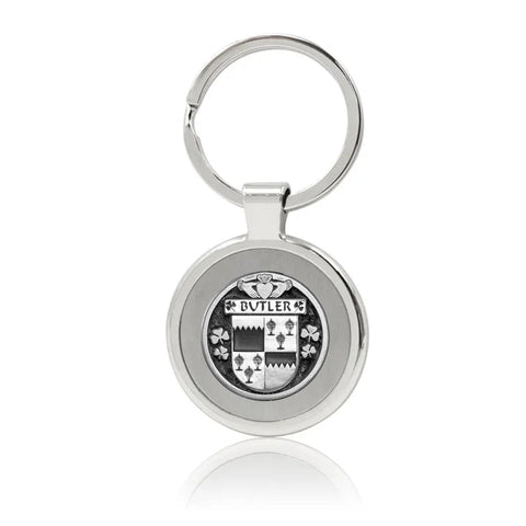 Butler Irish Stainless Steel Key Ring