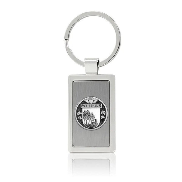 Callahan Irish Stainless Steel Key Ring