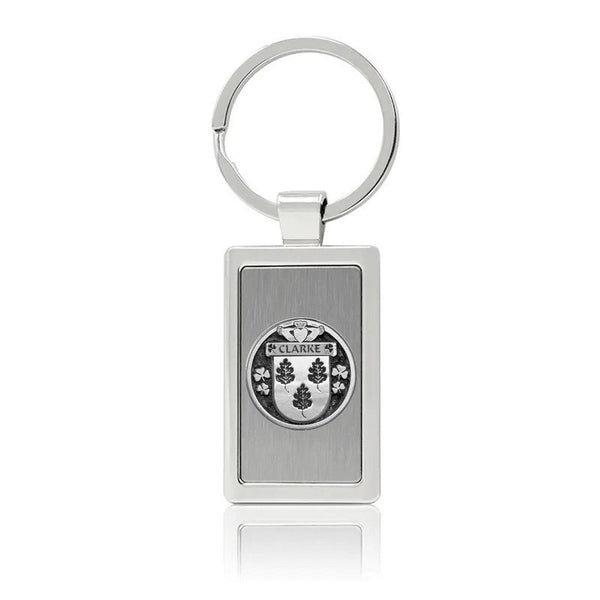 Clarke Irish Stainless Steel Key Ring