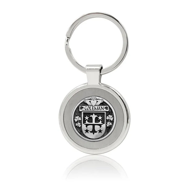 Coleman Irish Stainless Steel Key Ring