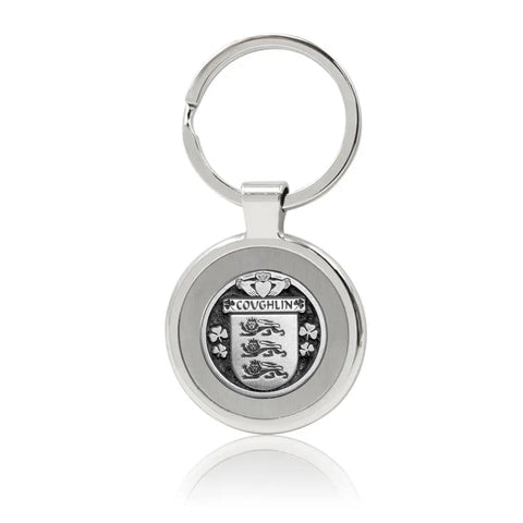 Coughlin Irish Stainless Steel Key Ring