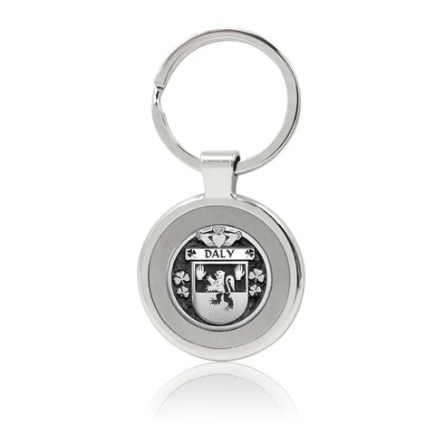 Daly Irish Stainless Steel Key Ring