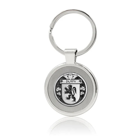 Duffy Irish Stainless Steel Key Ring