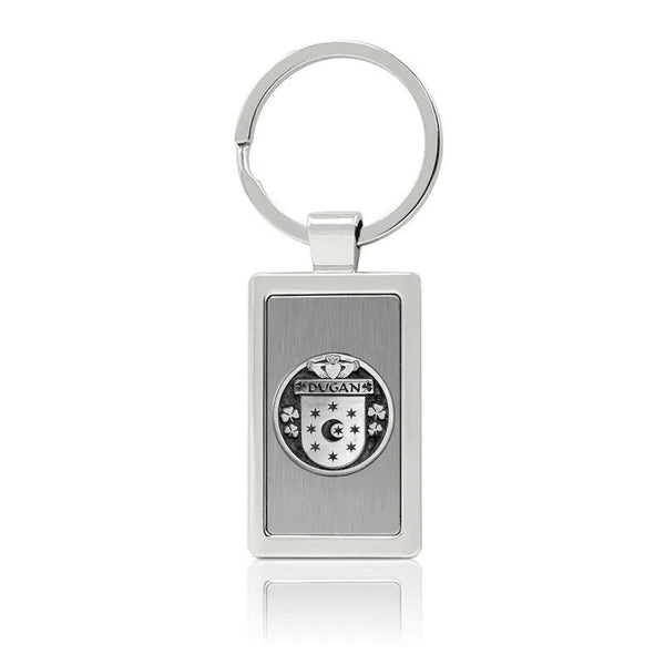 Dugan Irish Stainless Steel Key Ring