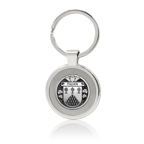 Fagan Irish Stainless Steel Key Ring