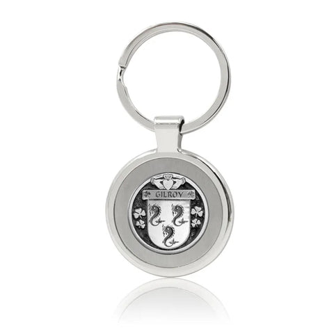 Gilroy Irish Stainless Steel Key Ring