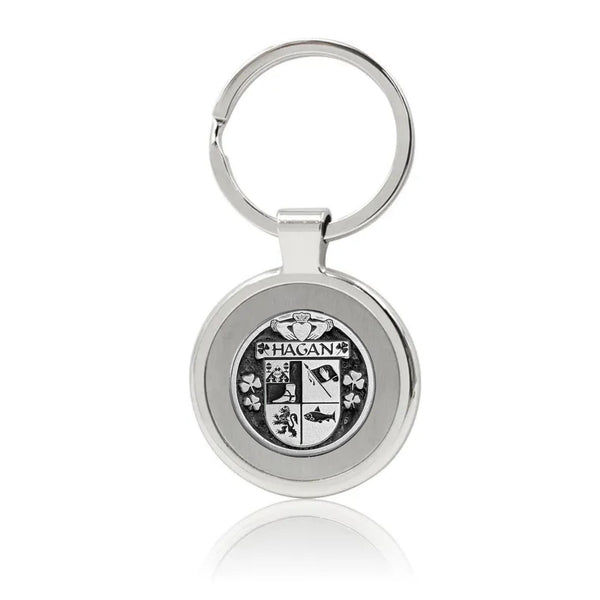 Hagan Irish Stainless Steel Key Ring