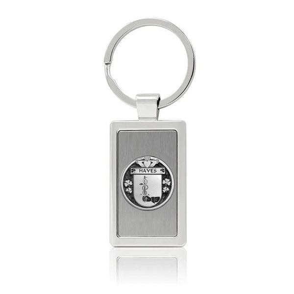 Hayes Irish Stainless Steel Key Ring