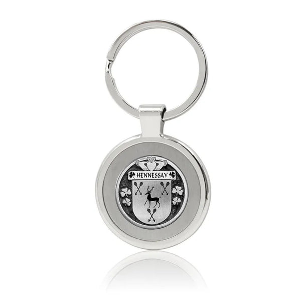 Hennessay Irish Stainless Steel Key Ring