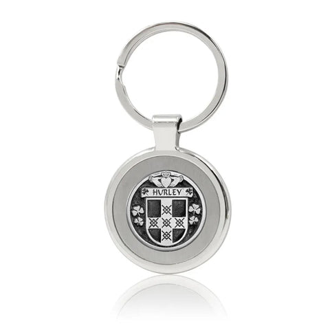 Hurley Irish Stainless Steel Key Ring