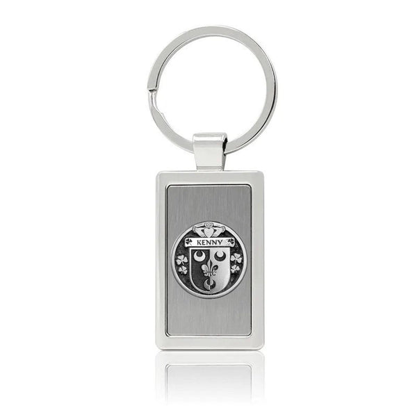 Kenny Irish Stainless Steel Key Ring