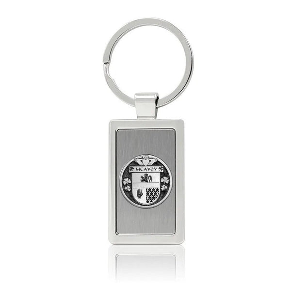 McAvoy Irish Stainless Steel Key Ring