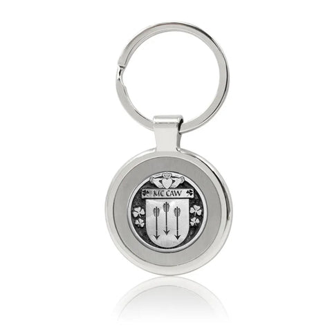 McCaw Irish Stainless Steel Key Ring