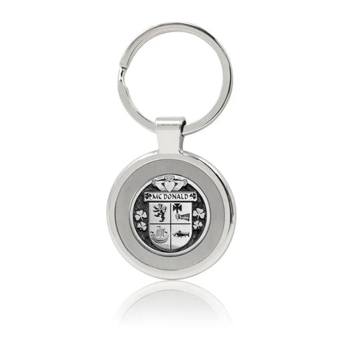 McDonald Irish Stainless Steel Key Ring