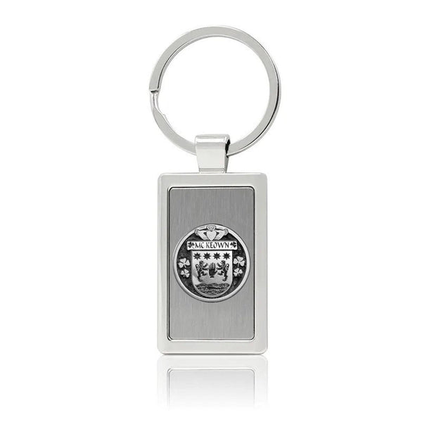 McKeown Irish Stainless Steel Key Ring