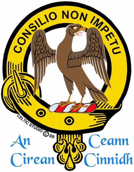 Agnew Scottish Clan Crest Money Clip