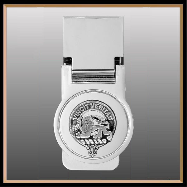 Baxter Scottish Clan Crest Money Clip