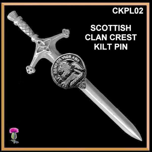Wilson (Lion) Clan Crest Kilt Pin, Scottish Pin ~ CKP02